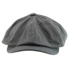 Xxl Oversized Cotton Newsboy Cap Hat Xx-large Dark Grey