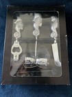 Georges Briard Seahorse Pewter Colored Cocktail Utensil 4 Pc Barware Set In Box