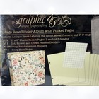 Graphic 45 Vintage Rose Album Binder Floral Scrapbook 8 X 8 