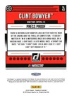 2019 Panini Donruss Racing  43 Clint Bowyer  99