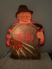Vintage 1995 Freddy Krueger Here Lies Freddy Light Up Tombstone Spencer   s Gifts