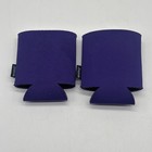 2 New Hard Rock Cincinnati Purple Koozie Koozies Can Or Bottle Wraps