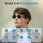 Wireless Bluetooth Smart Glasses Aviator Sunglasses Polarized Call Music Headset