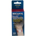 Sicurix Bau 85020 Security Wristband  Waterproof  Pk100