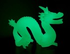 Green Jade Resin Dragon Glow-in-the-dark Figurine By Medieval Legends     7  