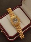 Women   s Dainty Watch French Vintage Style Stainless Steel Classic Roman Dial