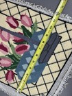 Finished Needlepoint Tulips In Pot 14 5  X 11 5  Ready To Frame