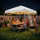 11 X 11 Ft Pop Up Canopy Tent  Outdoor Easy Setup Instant Canopy Portable Canopy