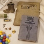 Antique And Vintage Items Lot Of 50  Pieces See Description