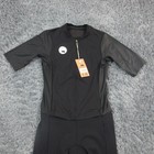 Wyn Republic Luceo  Aero Mens Tri Suit Black Short Sleeve Size Xl Triathlon Nwt