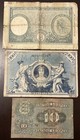 1908 100 Mark Germany 1928 10 Krooni Estonia 1943 50 Lire Italy 3 Notes