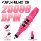 Electric Nail Drill Machine Set Portable Manicure Drill Pedicure Polishing Tools