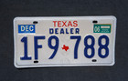 2006 Texas Dealer License Plate - Car Auto Dealership