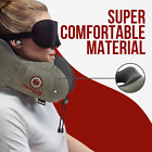 Memory Foam Neck Pillow Travel grey  - 2tsa Luggage Locks  Eye Mask Ear Plugs  