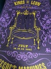Kings Of Leon Band Signed Secret Machines Fillmore 2005 Concert Poster Slater