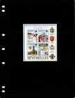  18 00 Scott Value - 1986 Seychelles Papal Visit S s Pope Jp2 Cv Mnh Nh Umm