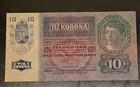 1915 Austria Hungary 10 Kronen Banknote Wwi Era Imperial Au Zehnkronen