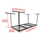 Heavy Duty 3ft X 6ft Overhead Garage Storage Adjustable Mounted Ceiling Rack Blk