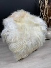 Unique Icelandic Sheepskin Rug   Fur Throw  Long Soft Wool   Pet Bed Blanket