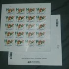 Sheet Of 100 Unused Forever First Class Happy Birthday Celebration Postage Stamp