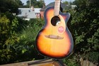 Fender Newporter Acoustic-electric Guitar - Tobacco Sunburst - Hsc
