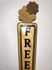 Free Will Brewing Tap Handle Craft Beer Knob Wood Rare Man Cave