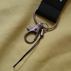 Victoria   s Secret Pink Brand Black Lanyard
