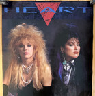 Original Vintage 1986 Heart Anne And Nancy Wilson Poster 24 X 36