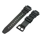 Rubber Watch Band For Casio Watch W-735h Sgw-400h Sgw-500h Ae-1000w Mrw-200h