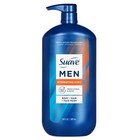  pack Of 4  Suave Men 3in1 Hydrating  Body  Hair  Face Wash  Glycerin  30 Oz