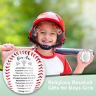 Baptism Gifts For Boys Girls Catholic Religious Baseball White 