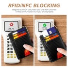 Mens Rfid Block Slim Wallet Credit Card Id Holder Minimalist Front Pocket Wallet