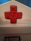  Wwll Era German Red Cross Medicine Cabinet