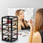 360 Rotating Earring Holder Organizer Stand 5 Tier Acrylic Jewelry Display Rack