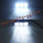 2x 3 Led Super White High Power Universal Car Drl Daytime Running Light Fog Lamp