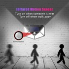 4pack 100led Solar Power Motion Sensor Wall Light Outdoor Garden Security Lamp