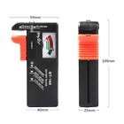 Aa Aaa C D 9v Universal Battery Volt Checker Tester Button Cell Batteries 2-pack