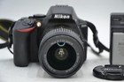 Nikon D5600 24 2 Mp Digital Slr Camera With 18-55mm Lens  shutter 9 823 