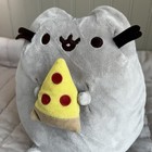 Pusheen Snackable Pizza Plush Cat 9  Gund Stuffed Animal 2017