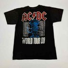 Vintage Ac dc Blow Up Your Video 88 World Tour 2sided Tour Shirt