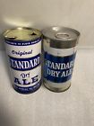 2 Different Standard Dry Ale Flat Top pull Tab 12oz Beer Cans  New York nj