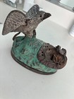 1883 Eagle Feeding Eaglets Mechanical Bank