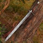 Hand Forged Viking Sword Sharp Medieval Sword Battle Ready Collectible Sword