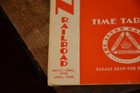 1945-1946 Alton Railroad Vintage Timetable Time Tables Diesel Electric Locomotiv