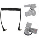 Black Pc To Pc Flash Line Sync Cord 100cm Male To Male Flash Pc Sync Cable