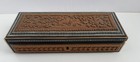 Antique Anglo Indian Sadeli Box Micro Mosaic Not Perfect 10 75 In  Long