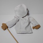 Melissa   Doug Chef Pee Pee Hand Puppet W  White Hat Coat   Wodden Hand Pole