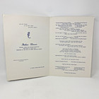 Cruise Ship Dinner Menu Home Lines Harlequin Art 1974 Ss Oceanic Italian Night