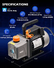 Rotary Vane Deep Vacuum Pump Hvac Ac Air Tool R410a R134 W free Oil 4cfm 1 3hp