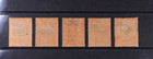Thailand Scott   113-117 Complete Set F-vf Og Hinged Stamps Cat  77